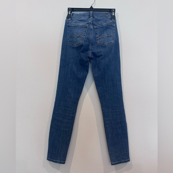 7 for all mankind high waist ankle gwenevere - 24 - Picture 2 of 13